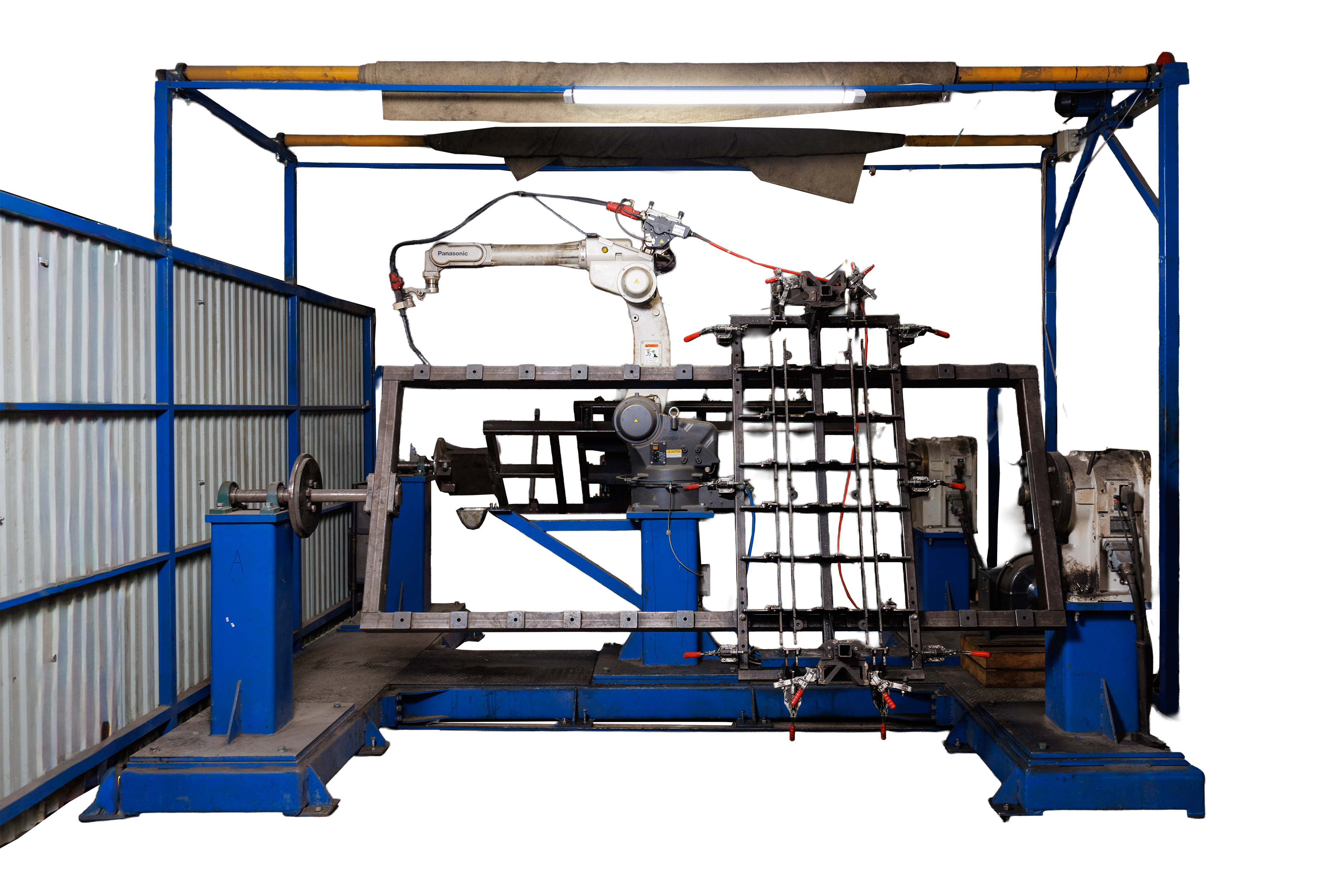 Роботизована зварювальна клітка Panasonic